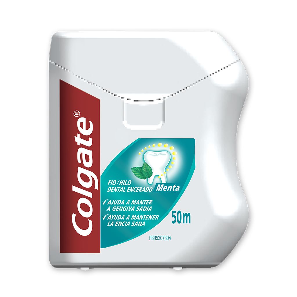 Hilo Dental Colgate Sabor Menta - Caja 50 M